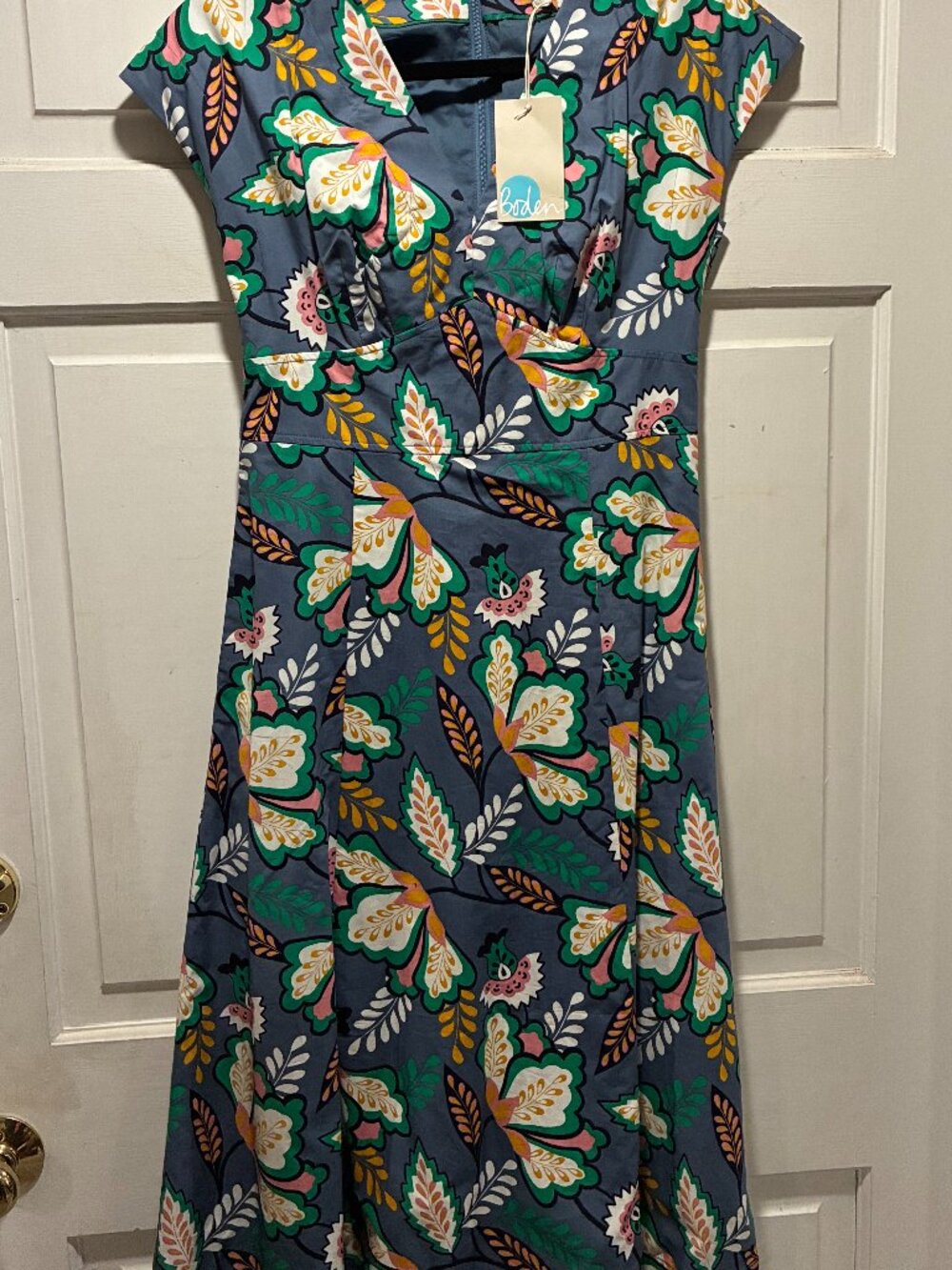 Boden~ NWT!!~ Floral Cotton Dress